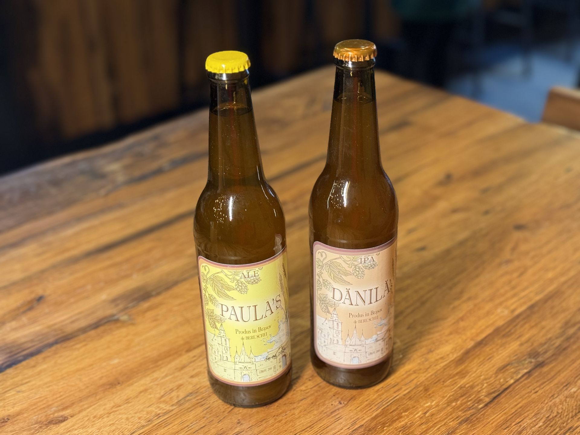 Dănilă's IPA craft beer, bottle