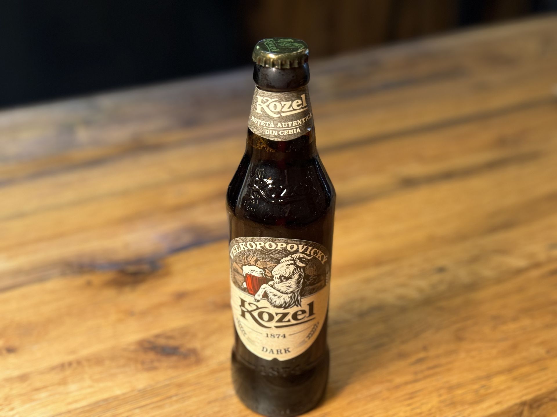 Kozel Dark bottle